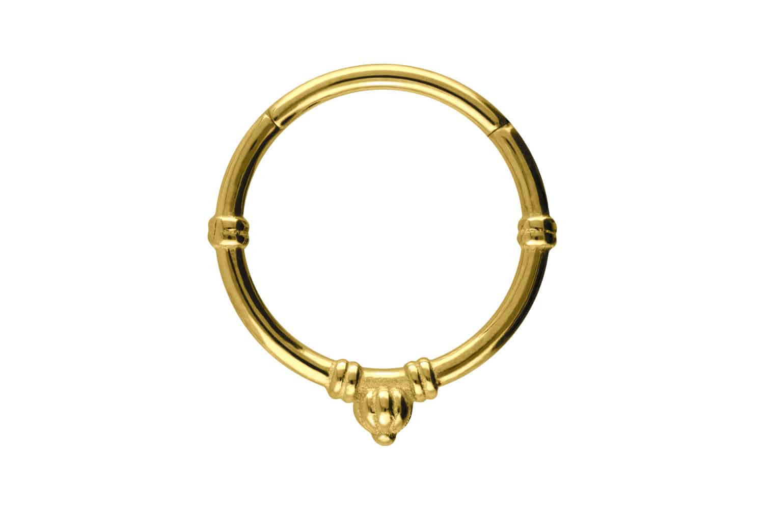 Chirurgenstahl Segmentring Clicker Piercing RETRO-DESIGN